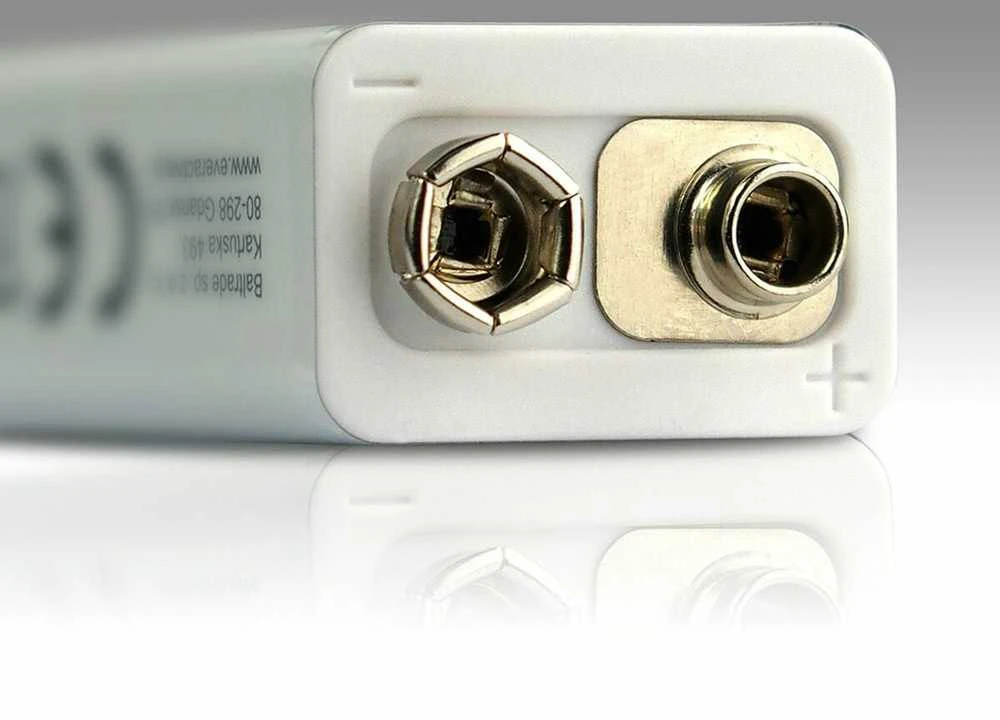 everActive Lithium USB-C įkraunamas 9V 550mAh akumuliatorius