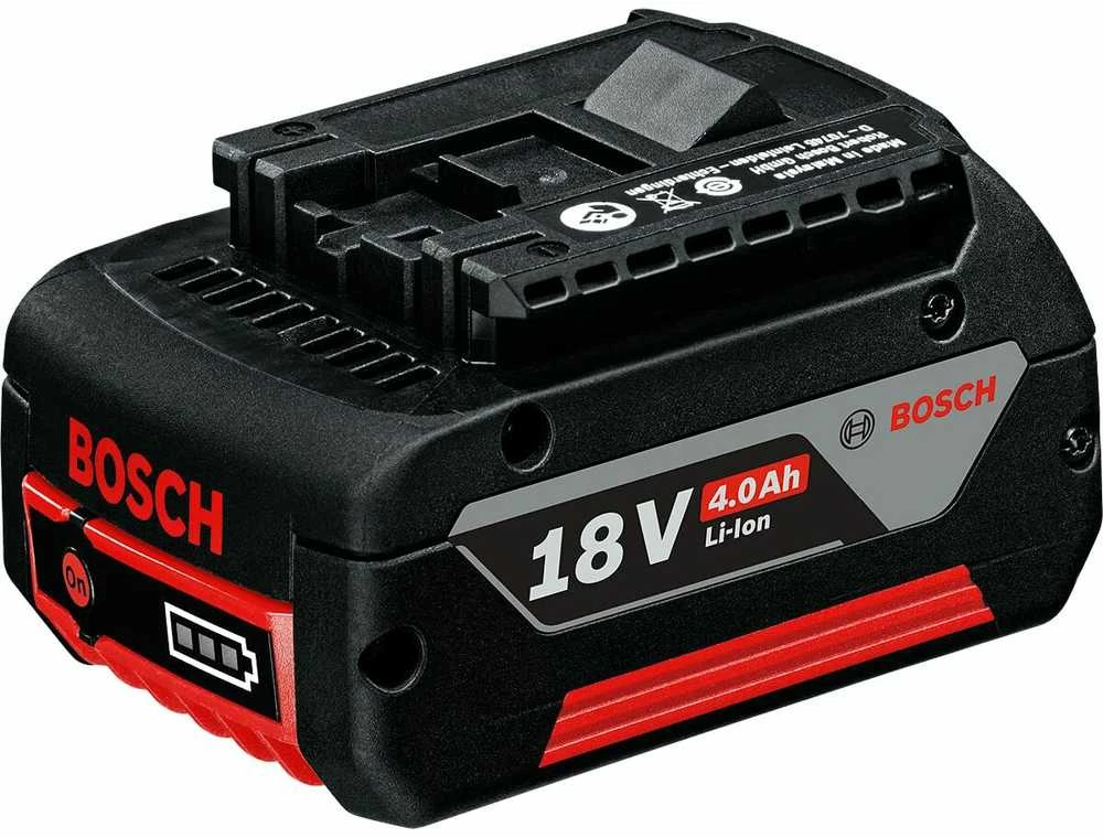 Bosch Akumuliatorius + kroviklis GBA 18V 2x4.0Ah + GAL 18V-40
