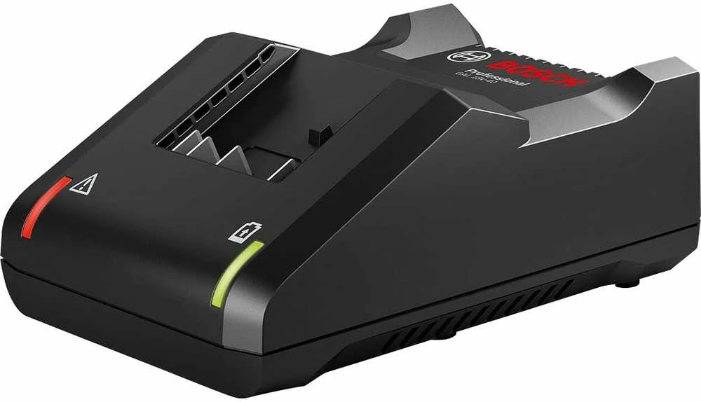 Bosch Akumuliatorius + kroviklis GBA 18V 2x4.0Ah + GAL 18V-40