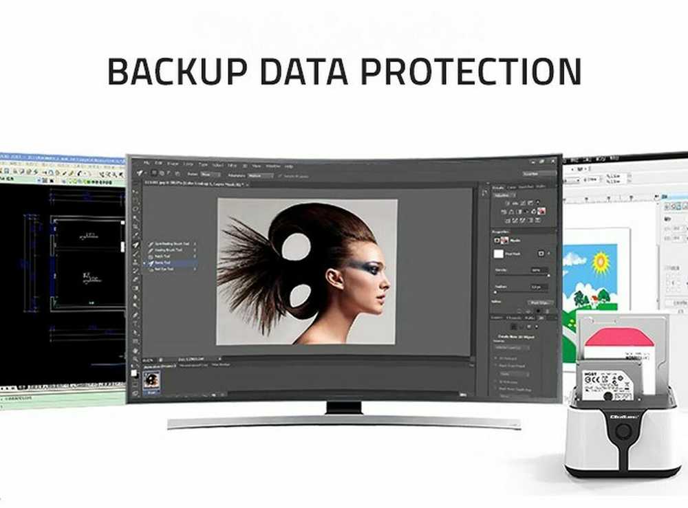 Qoltec 50309 HDD SSD 2,5" 3,5" prijungimo stotelė | SATA III | USB 3.0 | Super greitis 5Gb/s | su klonavimo funkcija