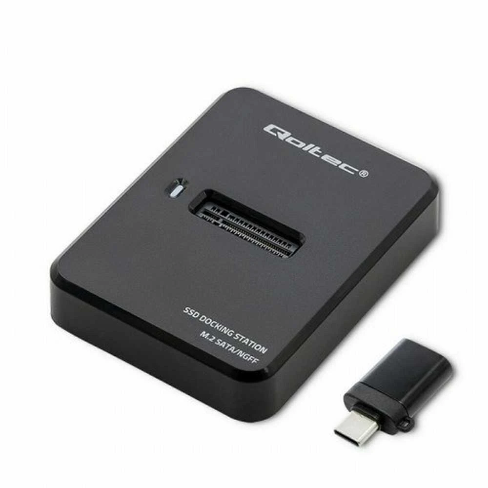 QOLTEC 50314 prijungimo stotelė SSD M.2 SATA NGFF USB 3.1