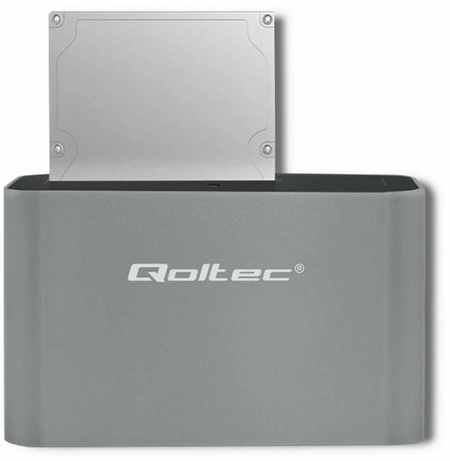 QOLTEC 50315 HDD / SSD prijungimo stotis 2,5 colio / 3,5 colio SATA USB 3.0