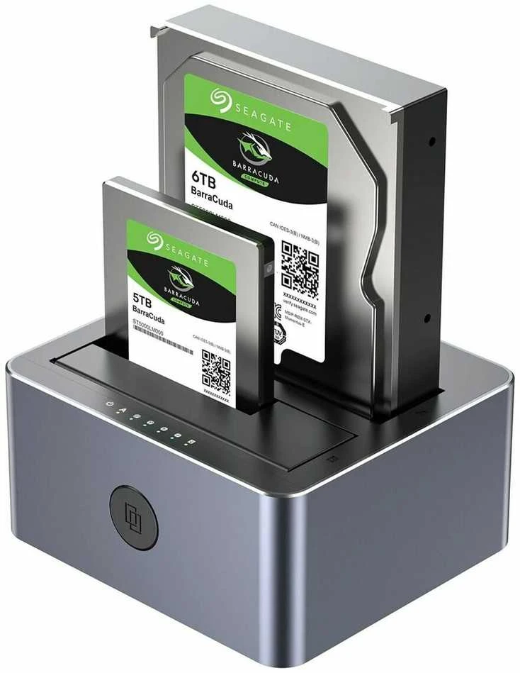 Klonavimo Stotis - UNITEK 2X SATA 2,5"/3,5" USB 5GB