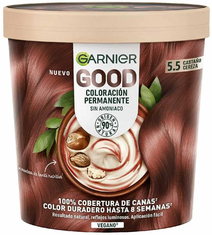 Garnier Good 5,5 Vyšnių ruda plaukų dažų pakuotė