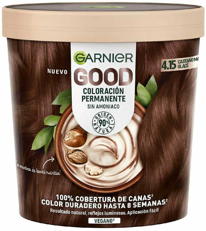 Garnier Good 4.15 Rudas ledynas plaukų dažų indelis