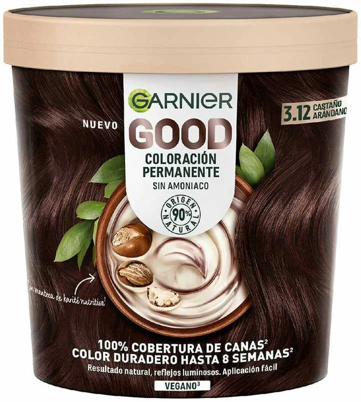 Garnier plaukų dažai 3,12 indelyje