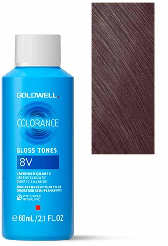 Goldwell Colorance 8V plaukų dažai su atspalvio pavyzdžiu