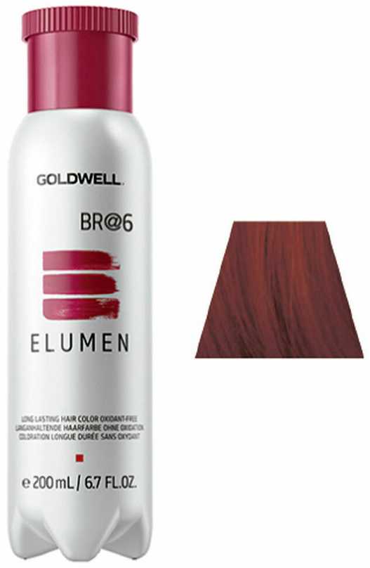 Goldwell ELUMEN long lasting hair color oxidant free #BR@6 200 ml