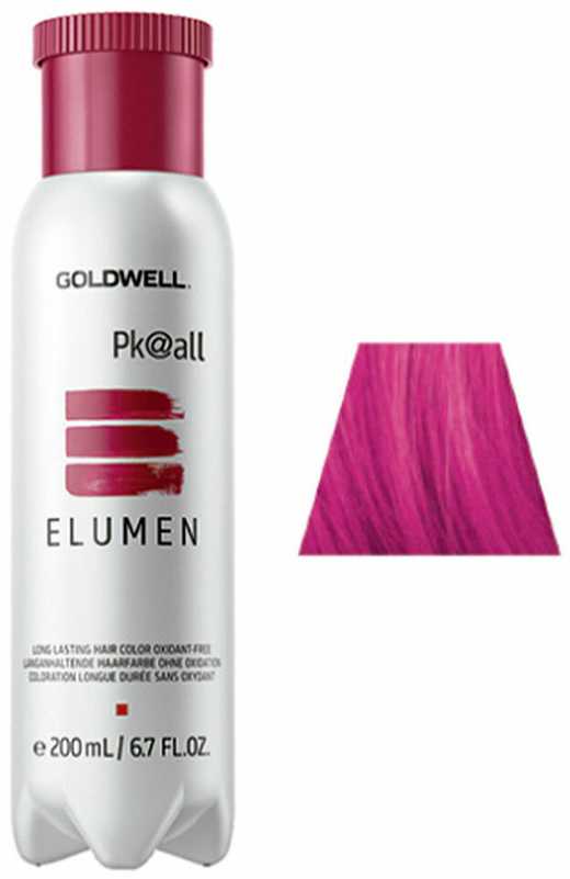 „Goldwell ELUMEN“ ilgai išliekantys plaukų dažai be oksidantų #PK@ALL 200 ml