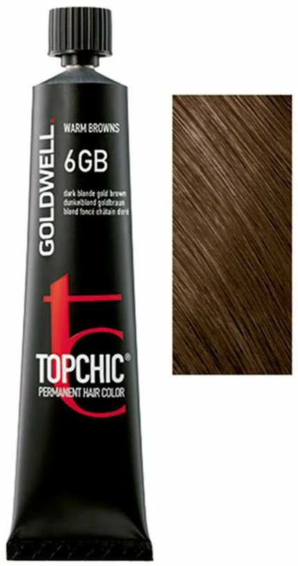„Goldwell Topchic“ plaukų dažai, 6 GB, 60 ml