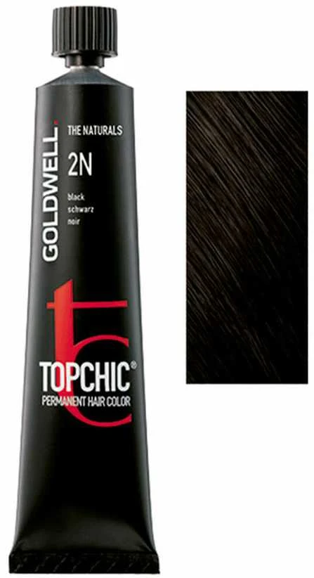Goldwell Topchic plaukų spalva 2N, 60 ml