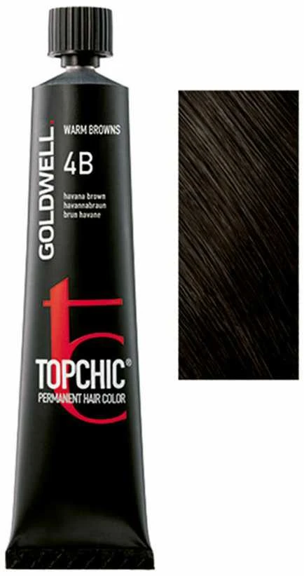„Goldwell Topchic“ plaukų dažai 4B, 60 ml