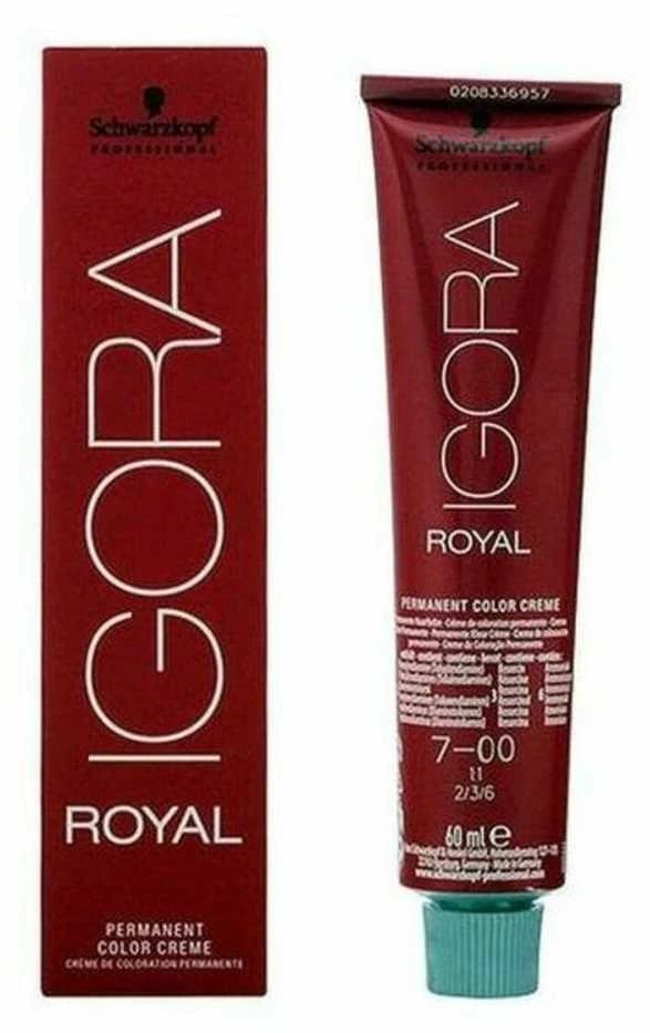 Schwarzkopf Igora Royal ilgalaikio poveikio plaukų dažai 60 ml - 7-00