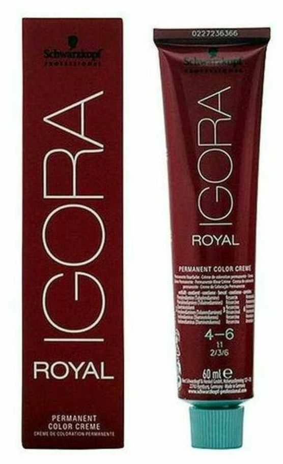 Schwarzkopf Igora Royal ilgalaikio poveikio plaukų dažai 60 ml - 4-6