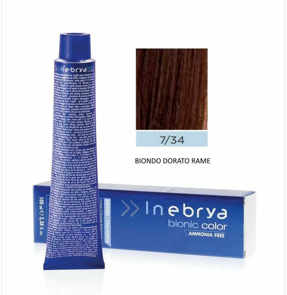 Inebrya Bionic Color Hair Colouring Kreminis - Hair color 100 ml