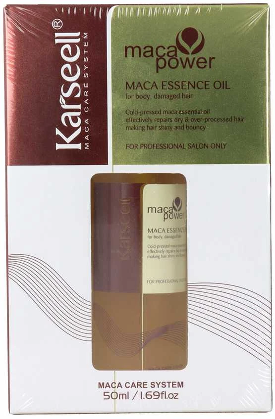Karseell Maca Essence aliejaus pakuotė