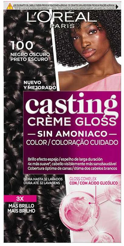 L'Oreal Casting Creme Gloss 100 plaukų dažų pakuotė
