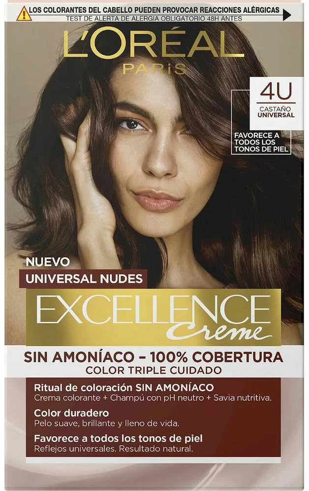 L'Oreal Excellence Nudes 4U plaukų dažai