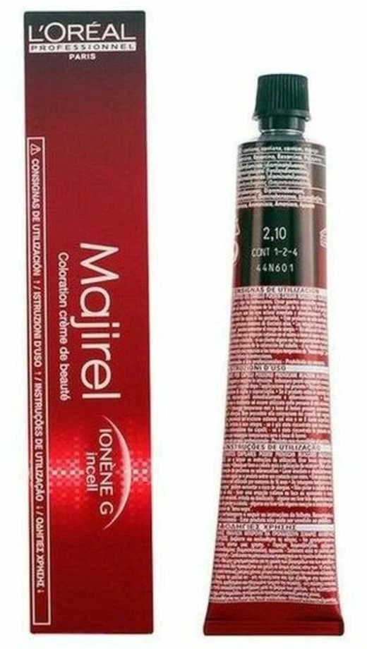 L'Oreal Professionnel Majirel Permanent Hair Dye 2.10 Intense Brown Ash, 50 ml