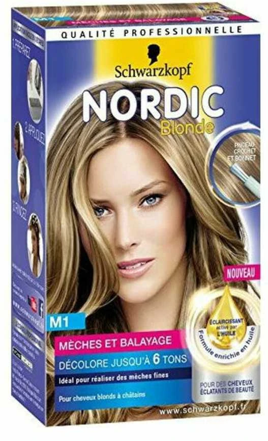 Schwarzkopf Nordic Skirtas šviesiems plaukams M1 Intensive Rinse