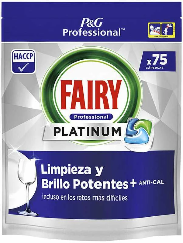 Fairy Profesionali Indaplovės Tabletės Platinum 75 Vnt.
