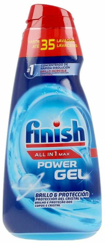 Indų plovimo skystį Power Gel All In 1 Finish