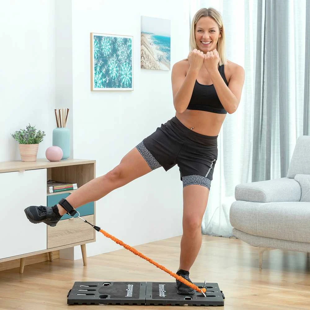 „InnovaGoods“ integruota nešiojama treniruočių sistema su pratimų vadovu „Gympak Max InnovaGoods“