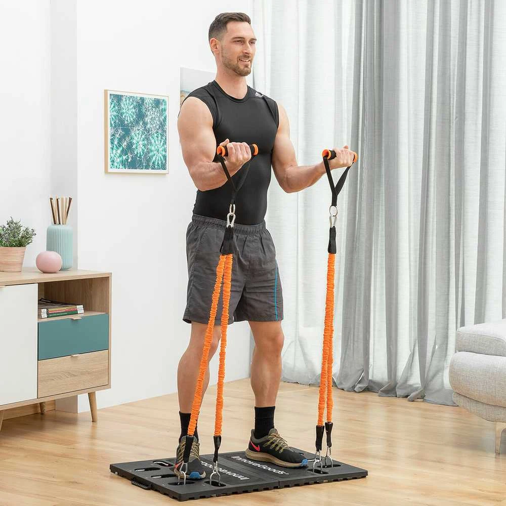 „InnovaGoods“ integruota nešiojama treniruočių sistema su pratimų vadovu „Gympak Max InnovaGoods“
