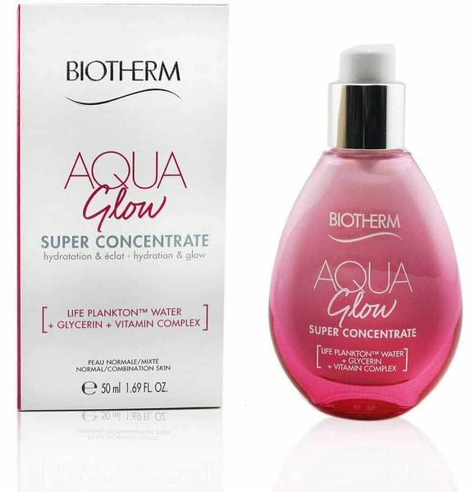 Biotherm Aqua Glow Fluid Super Concentrate drėkinamasis koncentratas, 50 ml