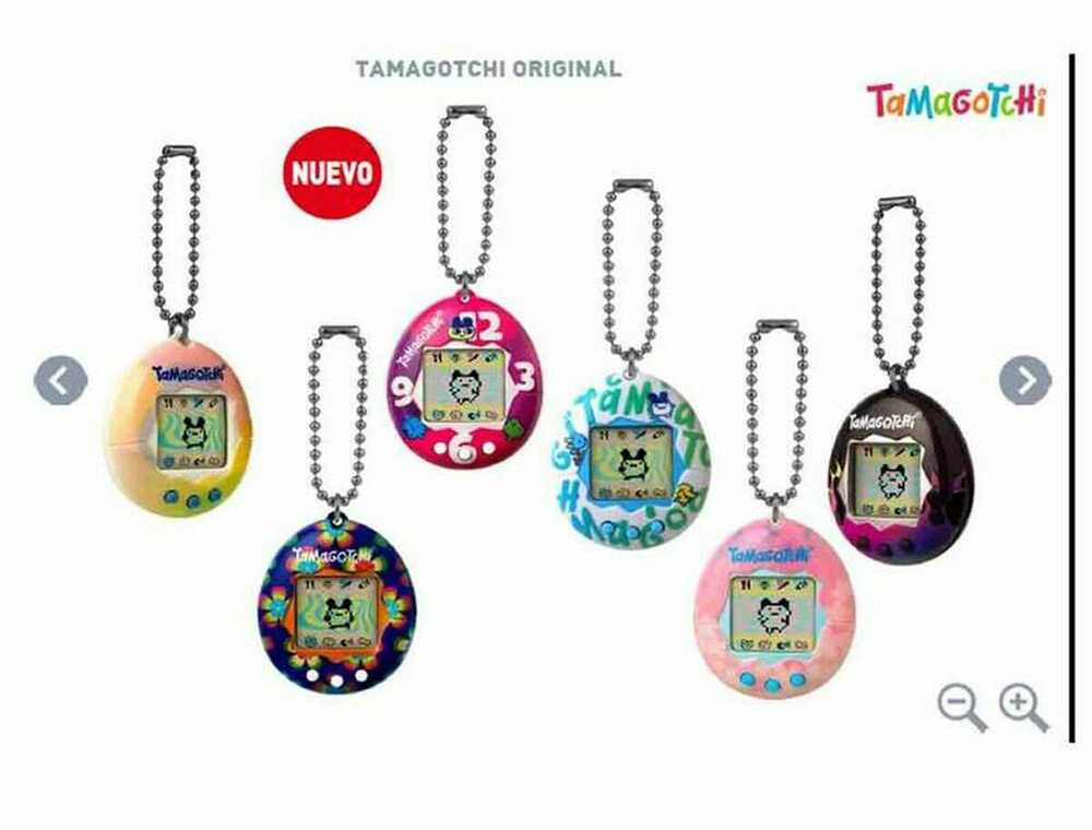 Bandai - Tamagotchi - Original Tamagotchi - Art Style - Virtual Electronic Pet with Screen, 3 Mygtukai and Games - 42883