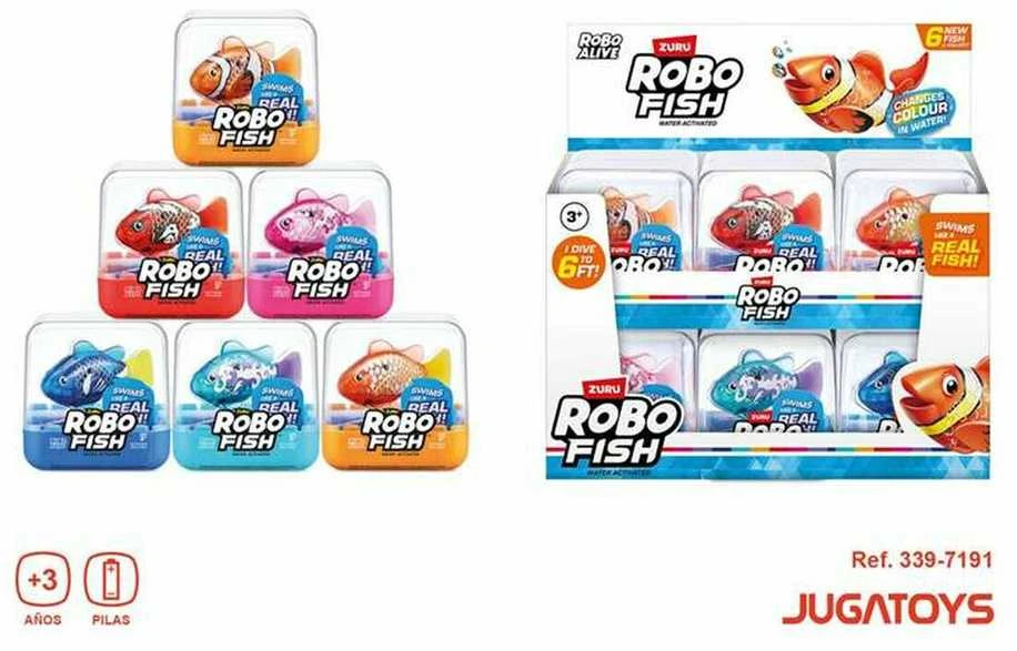 Roboalive *****ZURU Robo Alive plaukiojanti žuvelė 7191 23895