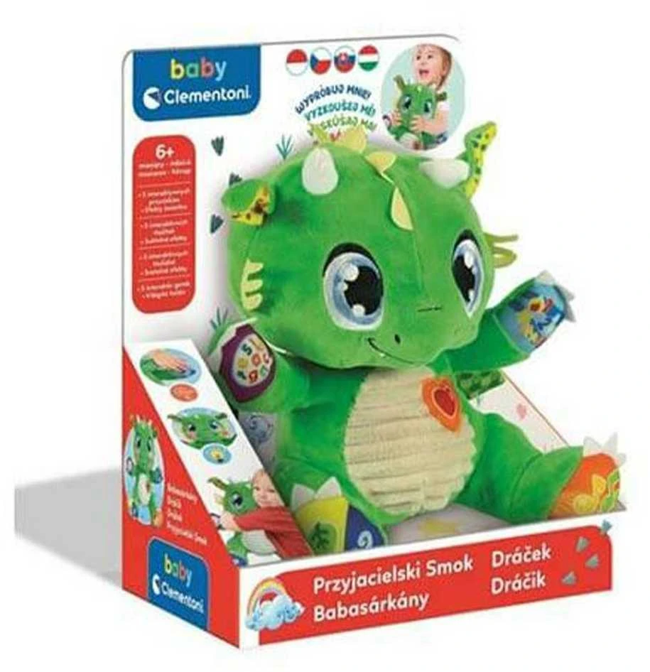Clementoni Clemmy baby - Interaktyvus pliušinis drakonas