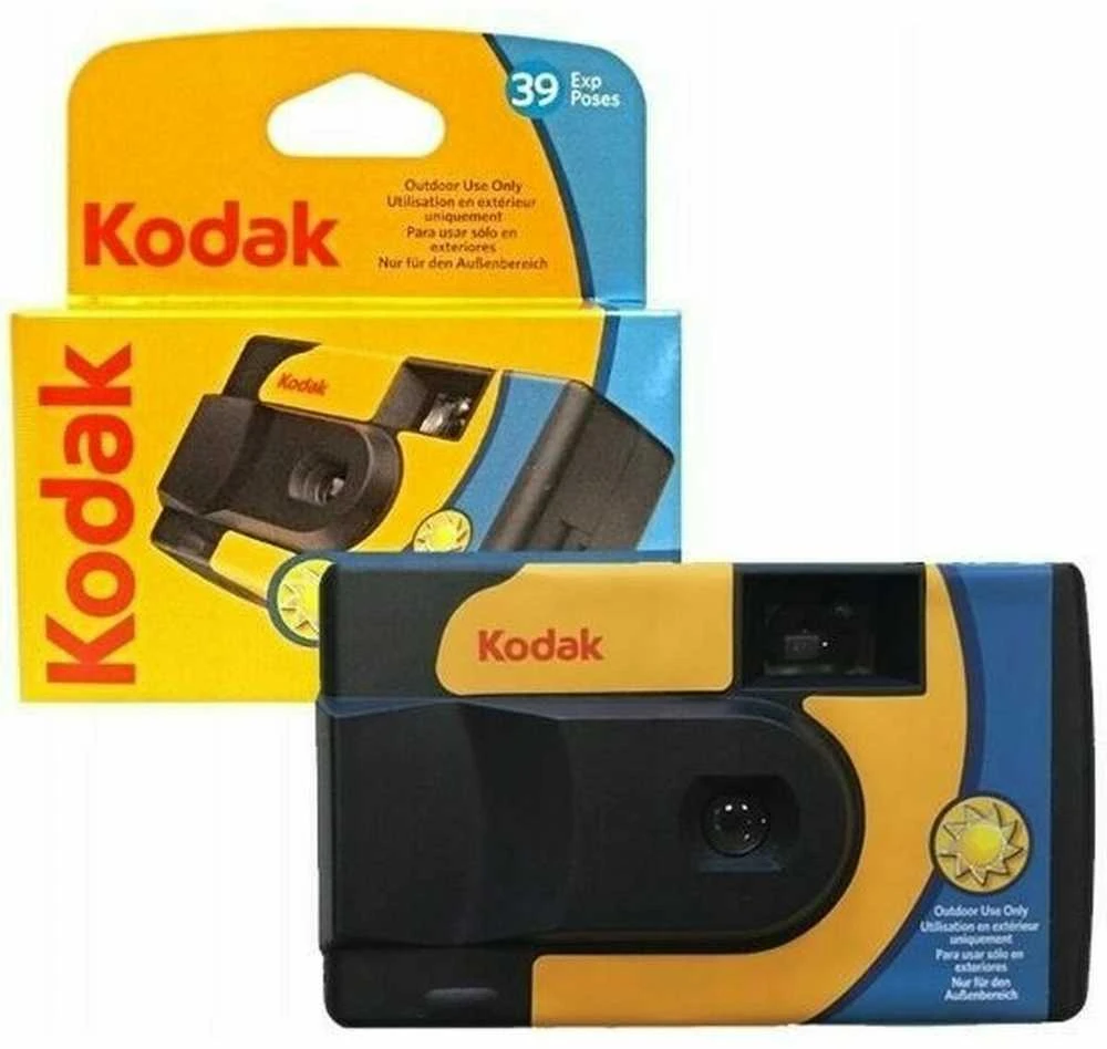 KODAK DAYLIGHT VIENO NAUDOJIMO KAMEROS 39 EXP