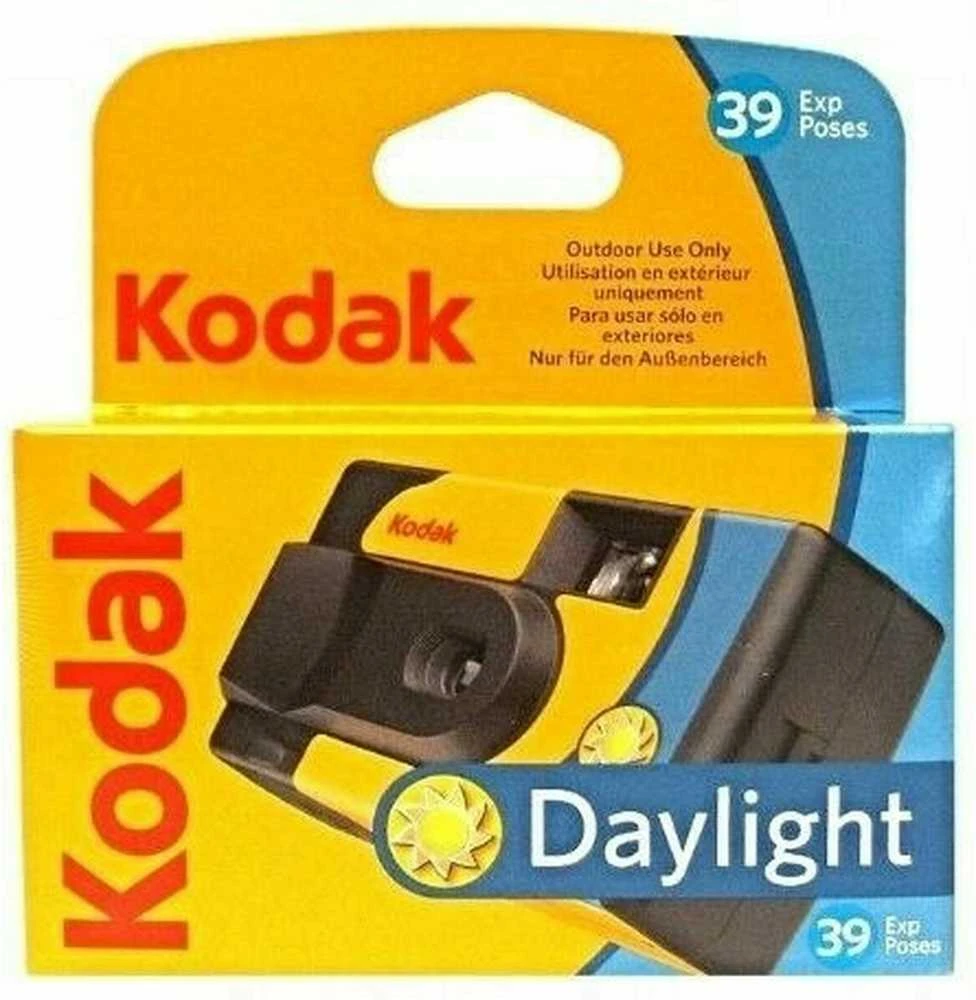 KODAK DAYLIGHT VIENO NAUDOJIMO KAMEROS 39 EXP