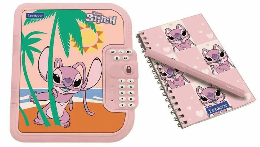 Lexibook Interaktyvus žaislas Stitch Angel Rožinė Dienoraštis