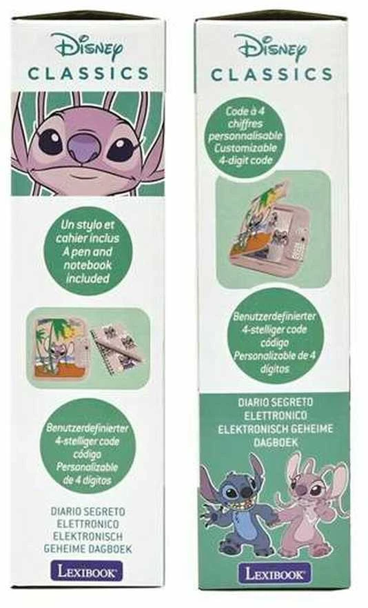Lexibook Interaktyvus žaislas Stitch Angel Rožinė Dienoraštis