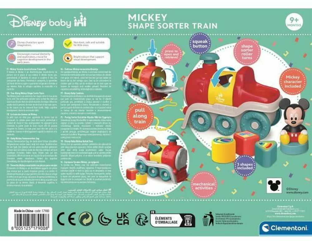 Clementoni CLE Baby Mickey sorter-pociąg 17900