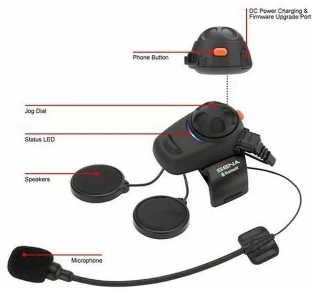 Motomobilio domofonas SENA SMH5 Dual Pack