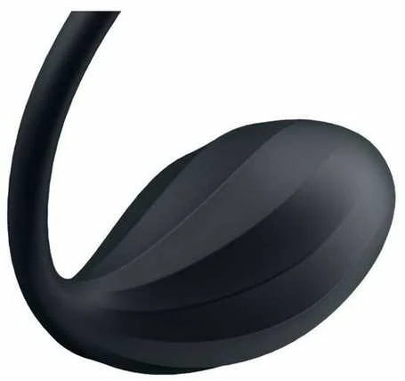 Satisfyer Ribbed Petal stymulator punktu G Juodas