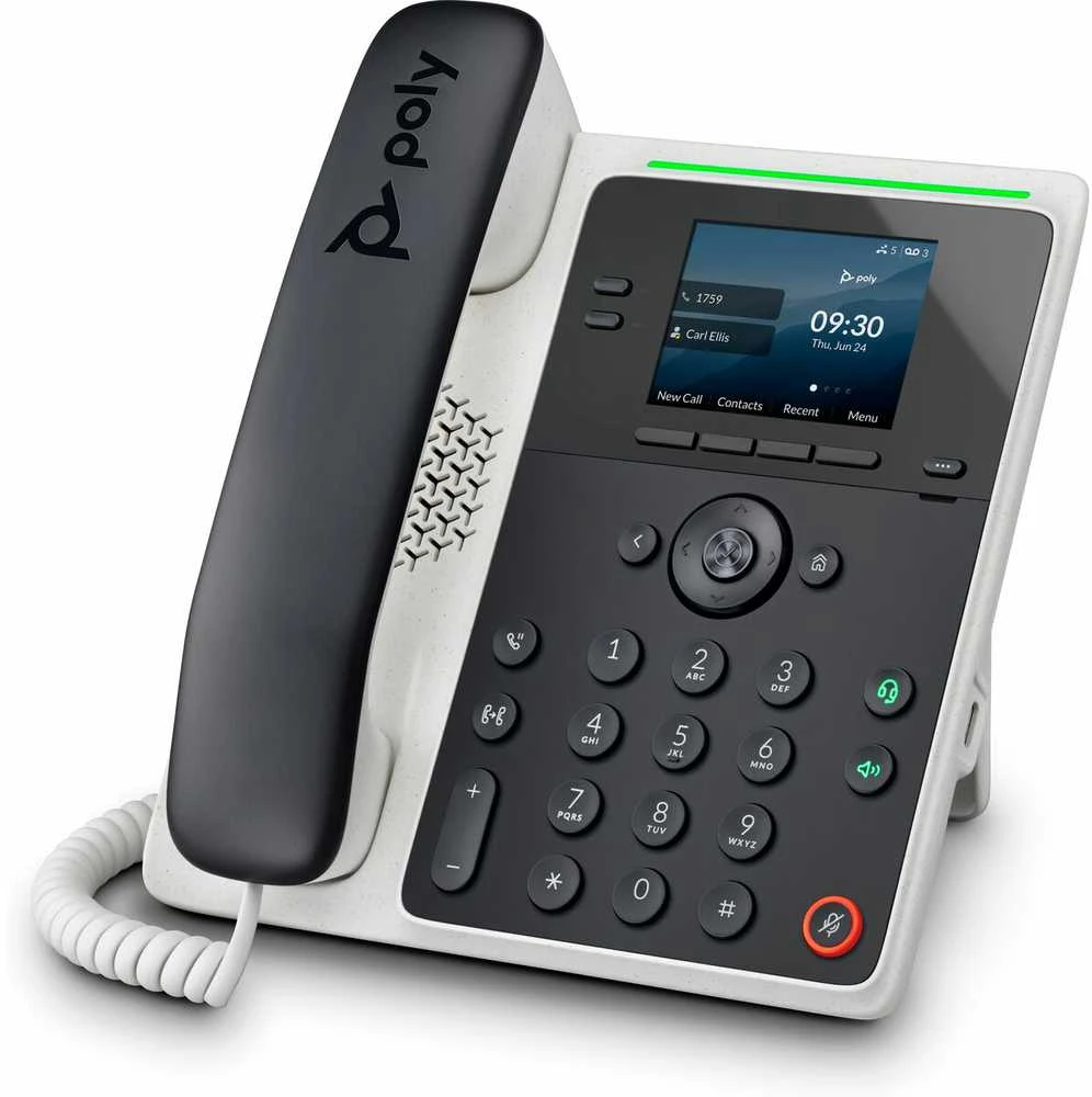 Hewlett Packard (HP) HP Poly Edge E100 IP telefonas su PoE