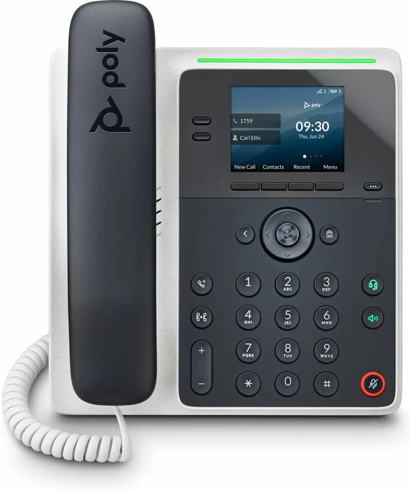 Hewlett Packard (HP) HP Poly Edge E100 IP telefonas su PoE