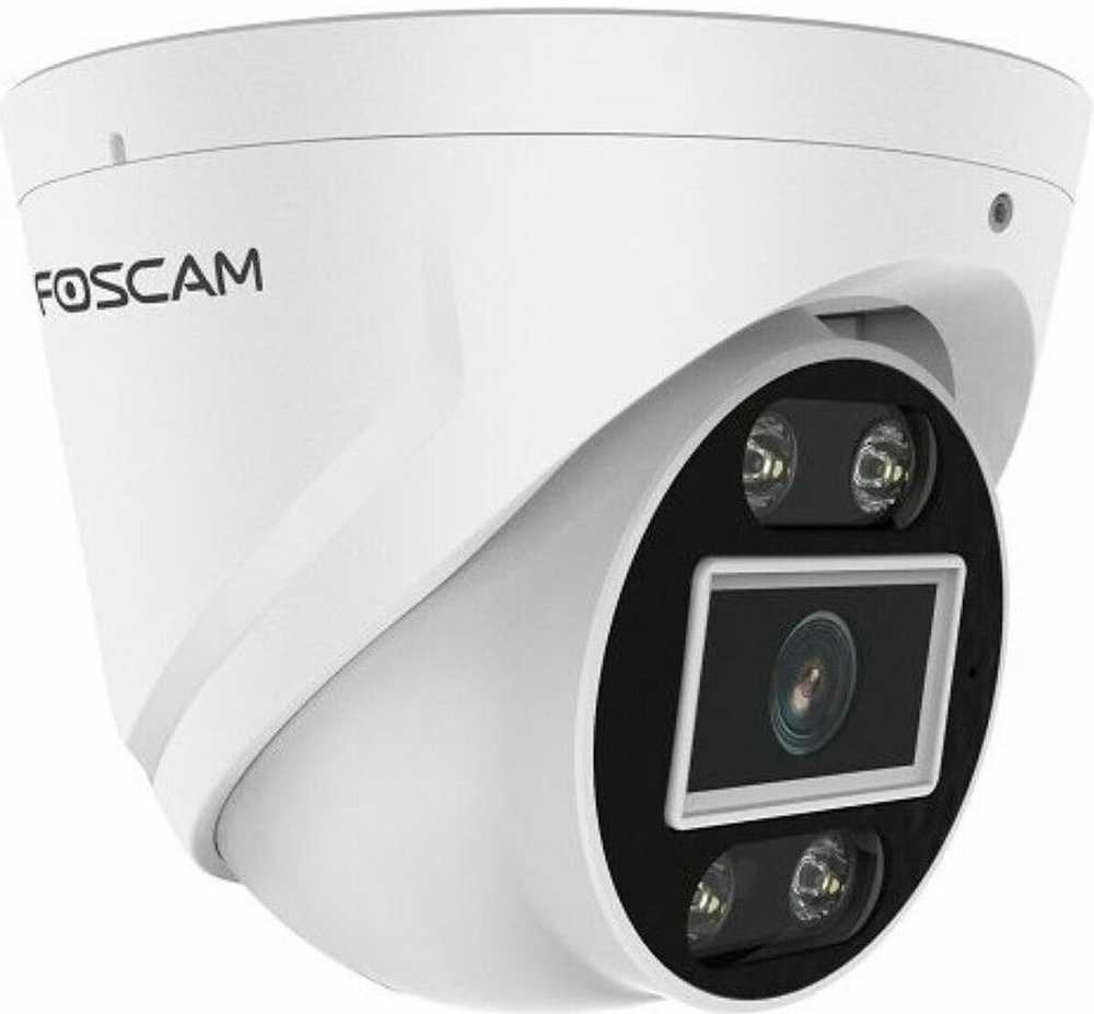 IP Kamera - Foscam T8EP 8MP POE, Balta