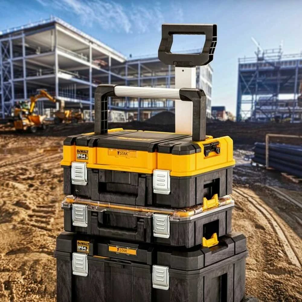 Įrankių dėžė DeWalt TSTAK Long Handle Shallow