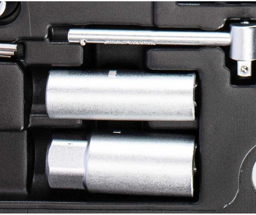Rankinių įrankių rinkinys TB94 lagamine, 1/4"-1/2", 94 vnt., Scheppach
