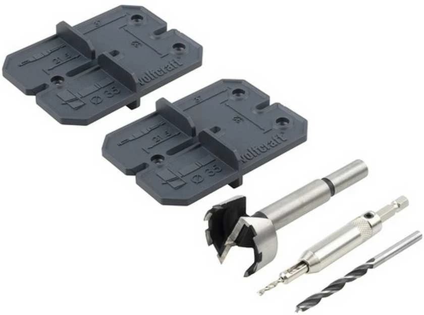 Grąžtas WOLFCRAFT vyrių surinkimo rinkinys 35mm