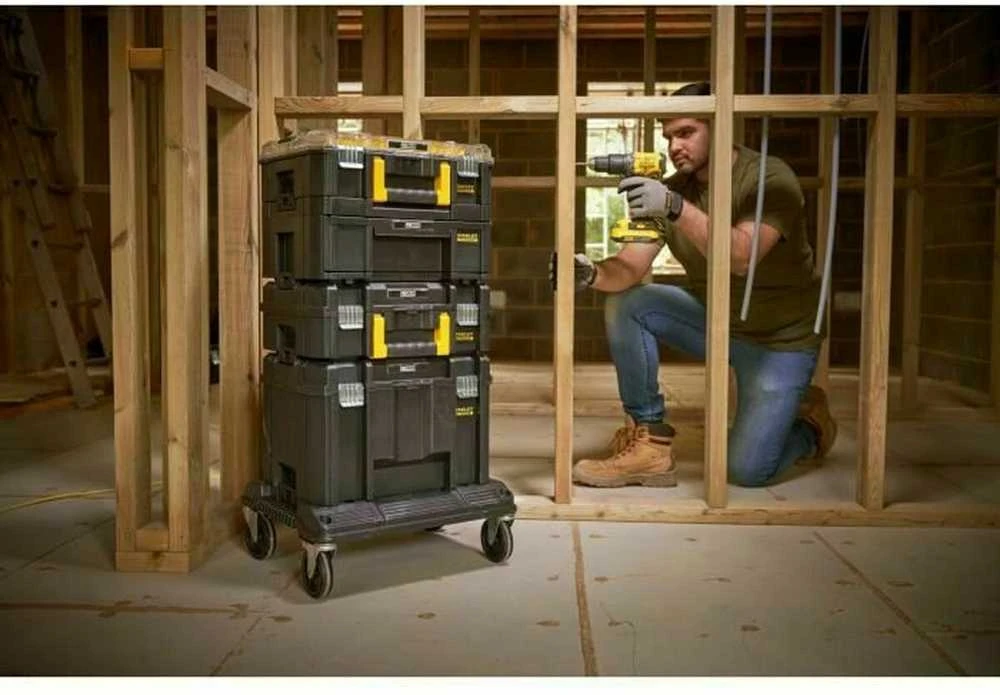 Stanley Įrankių transportavimo daiktadėžė su ratukais FATMAX PRO-STACK, 113 litrų, FMST17870-1
