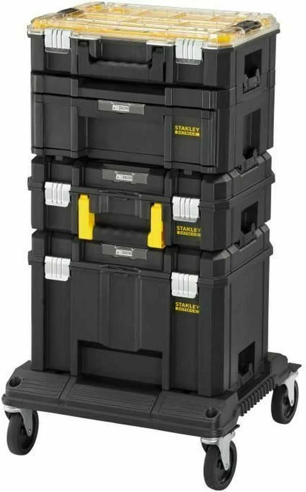 Stanley Įrankių transportavimo daiktadėžė su ratukais FATMAX PRO-STACK, 113 litrų, FMST17870-1
