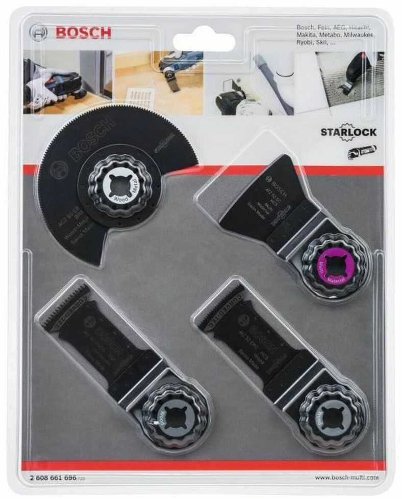 Bosch 4 dalių STARLOCK kompl. Flooring/Fitting