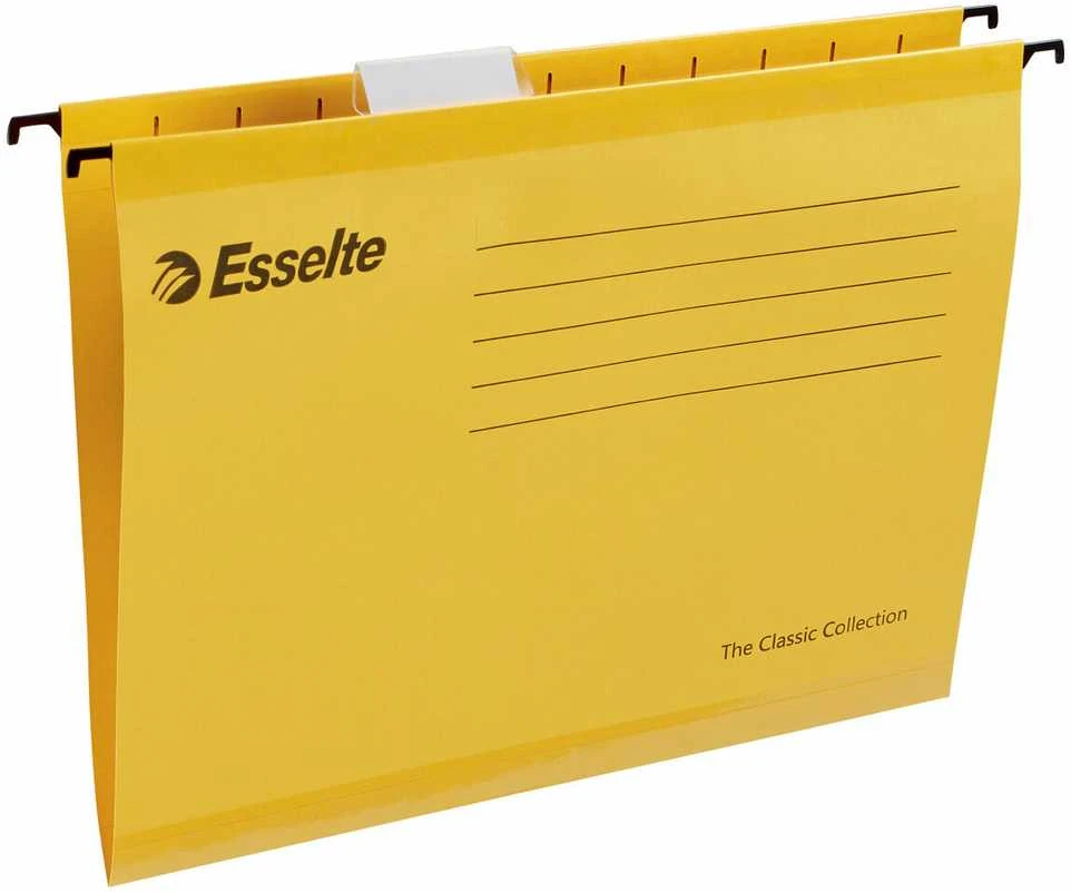 Kartotekinis vokas Esselte Eco, A4, geltonas