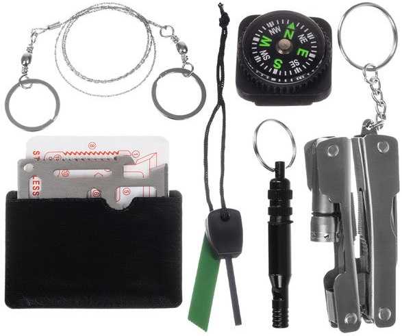 Iso Trade Išgyvenimo rinkinys Survival Kit 7in1